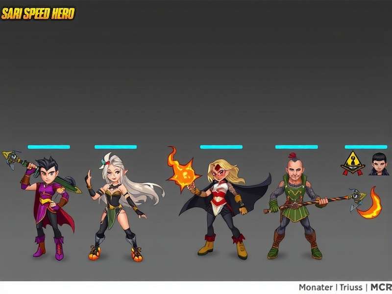 Sari Speed Hero Characters