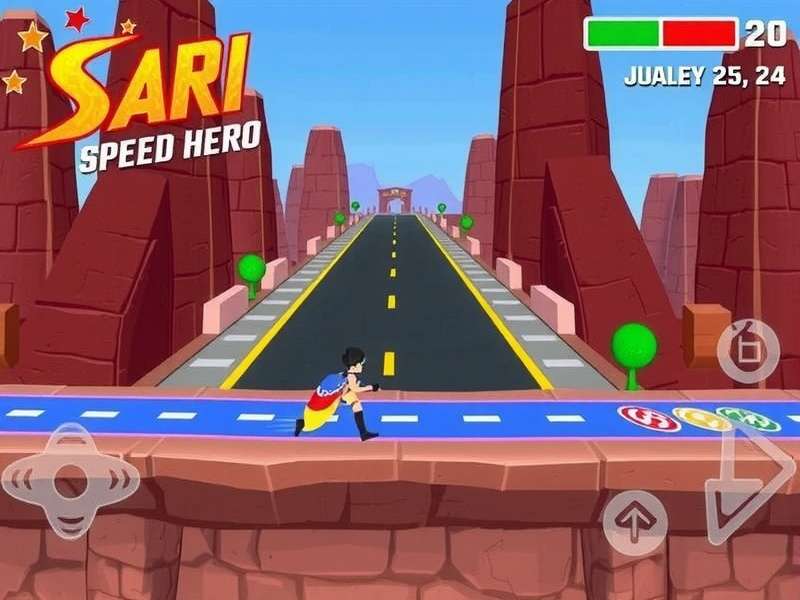 Sari Speed Hero Gameplay Screenshot
